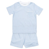 Charles Boys' Short Set - Classic Stripe - HoneyBug 
