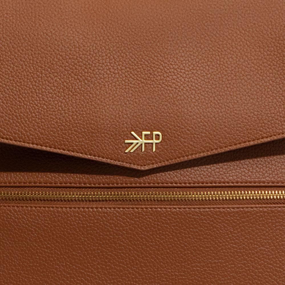 Mini Classic Diaper Cognac Diaper Bag Cognac Classic Diaper Bag II