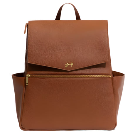 Cognac Classic Diaper Bag II - HoneyBug 