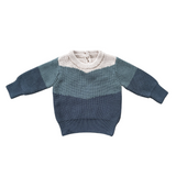 Colorblock Knit Sweater - HoneyBug 