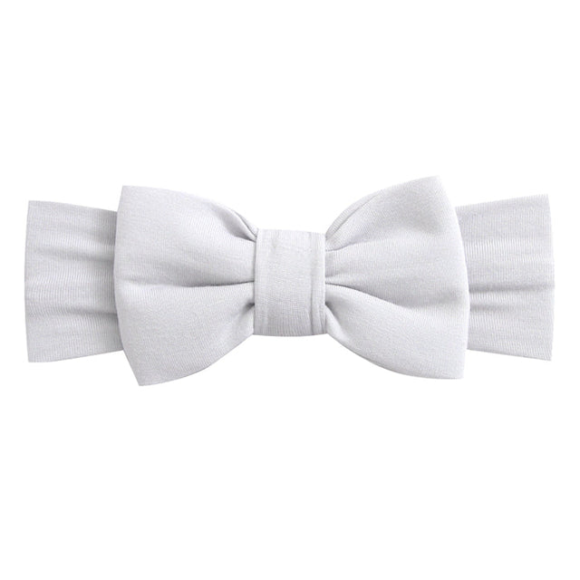 Comfy Gray Baby Headband - HoneyBug 