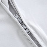 Comfy Gray Zippered Baby Romper - HoneyBug 