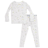 Constellation Grey Bamboo Kids Pajamas - HoneyBug 