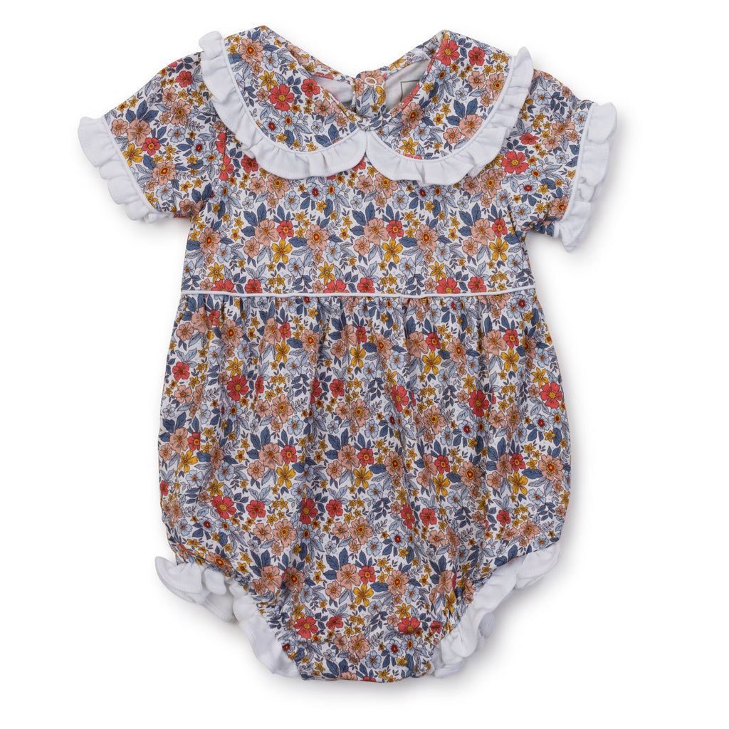 Council Girls' Pima Cotton Bubble - Falling For Floral - HoneyBug 