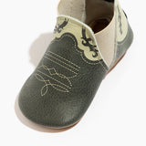 Ebony Cowboy Chelsea Boot Baby Shoe - HoneyBug 