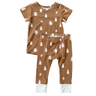 Short Sleeve Lounge Set - HoneyBug 