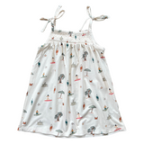 Smocked Summer Dress - HoneyBug 