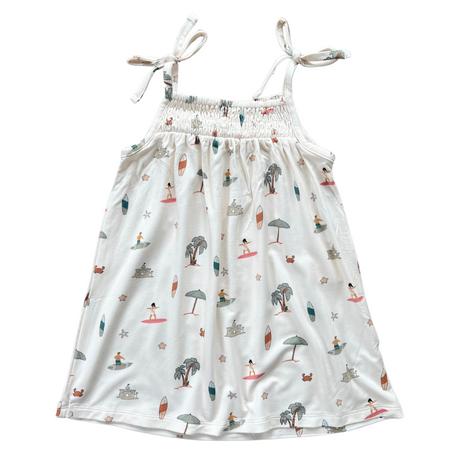 Smocked Summer Dress - HoneyBug 