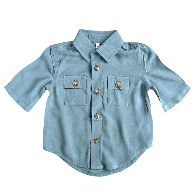 Boy's Utility Shirt - HoneyBug 