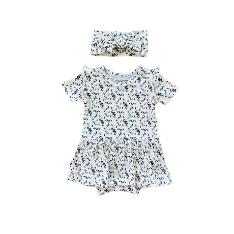 Baby Bodysuit Dress Set - HoneyBug 