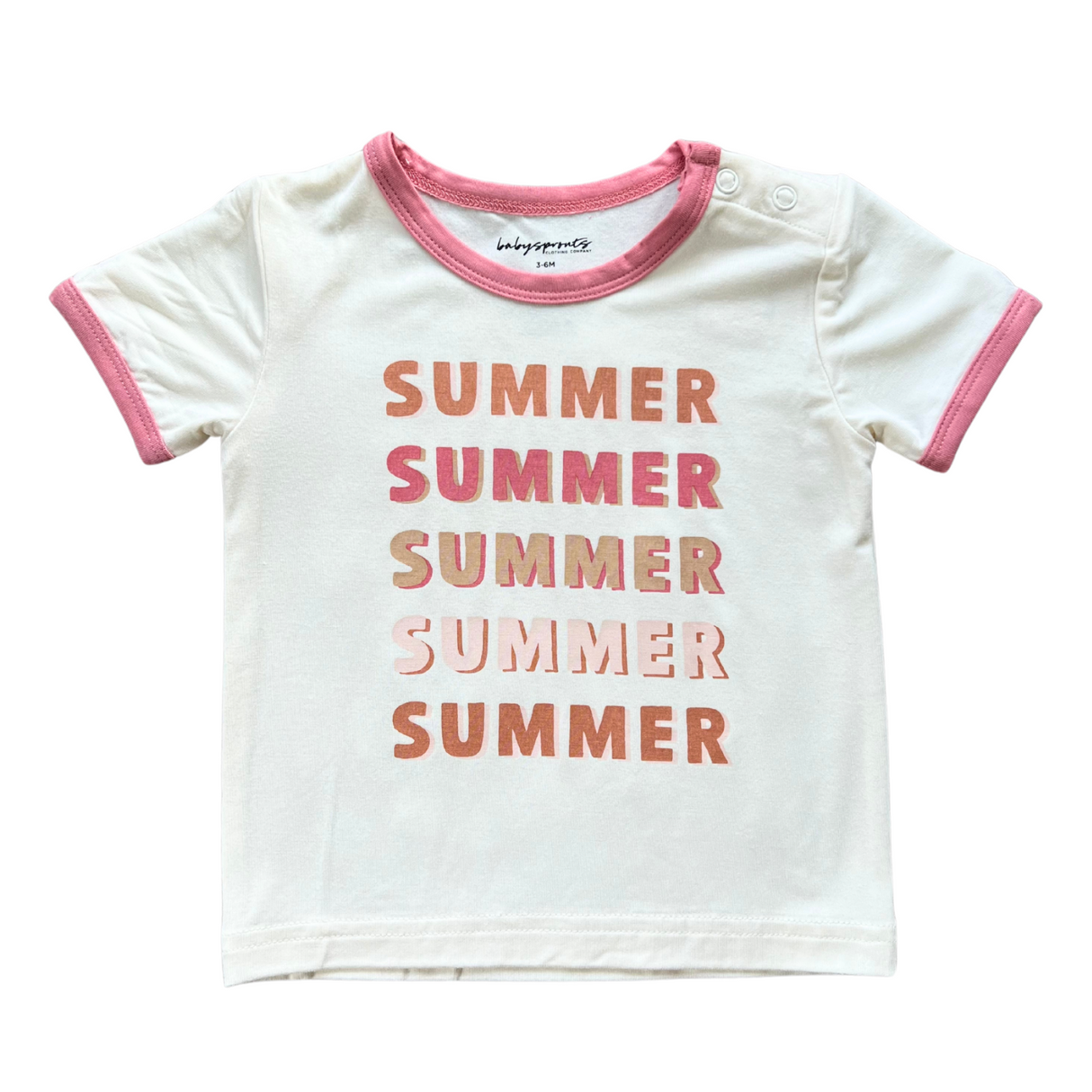 Retro Short Sleeve Tee - HoneyBug 