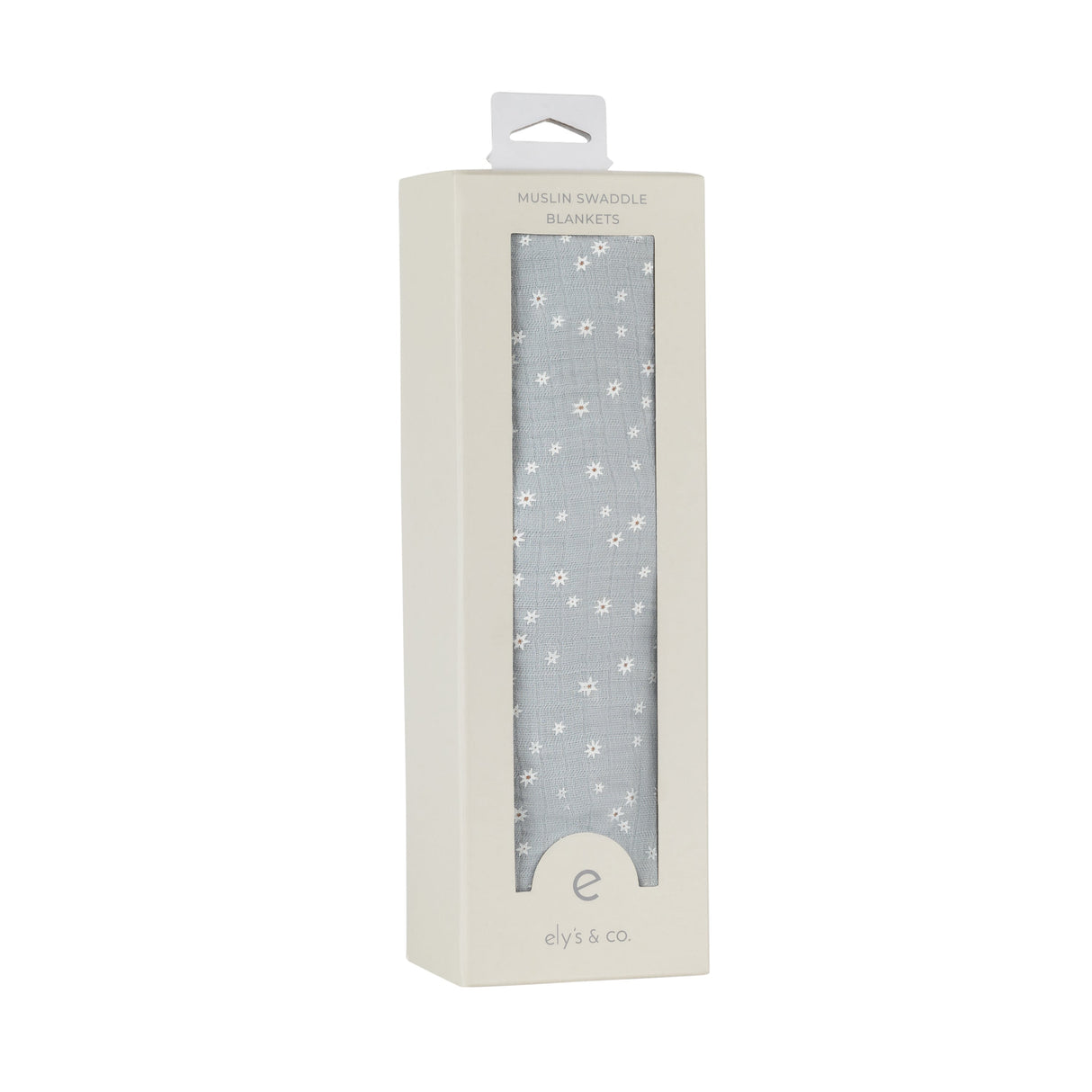 Cotton Muslin Swaddle Blanket - Ditsy Star - HoneyBug 