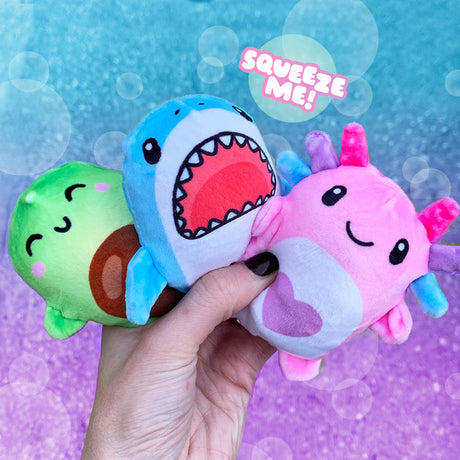 Bubble Stuffed Squishy Friends - Plush Wrapped Fidget Balls - HoneyBug 
