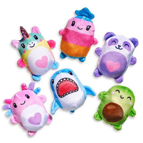Bubble Stuffed Squishy Friends - Plush Wrapped Fidget Balls - HoneyBug 