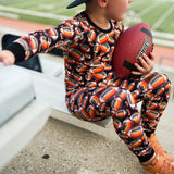 LONG SLEEVE 2 PIECE SETS- Football - HoneyBug 