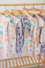 Sweet Peach | Two Piece Pajama Set - HoneyBug 