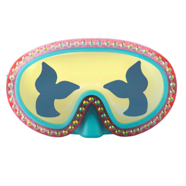 Blue Sushi Mermaid Kids' Swim Mask with Nose Piece - HoneyBug 