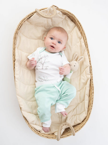 Organic Cotton Joy Bodysuit - Woodland - HoneyBug 