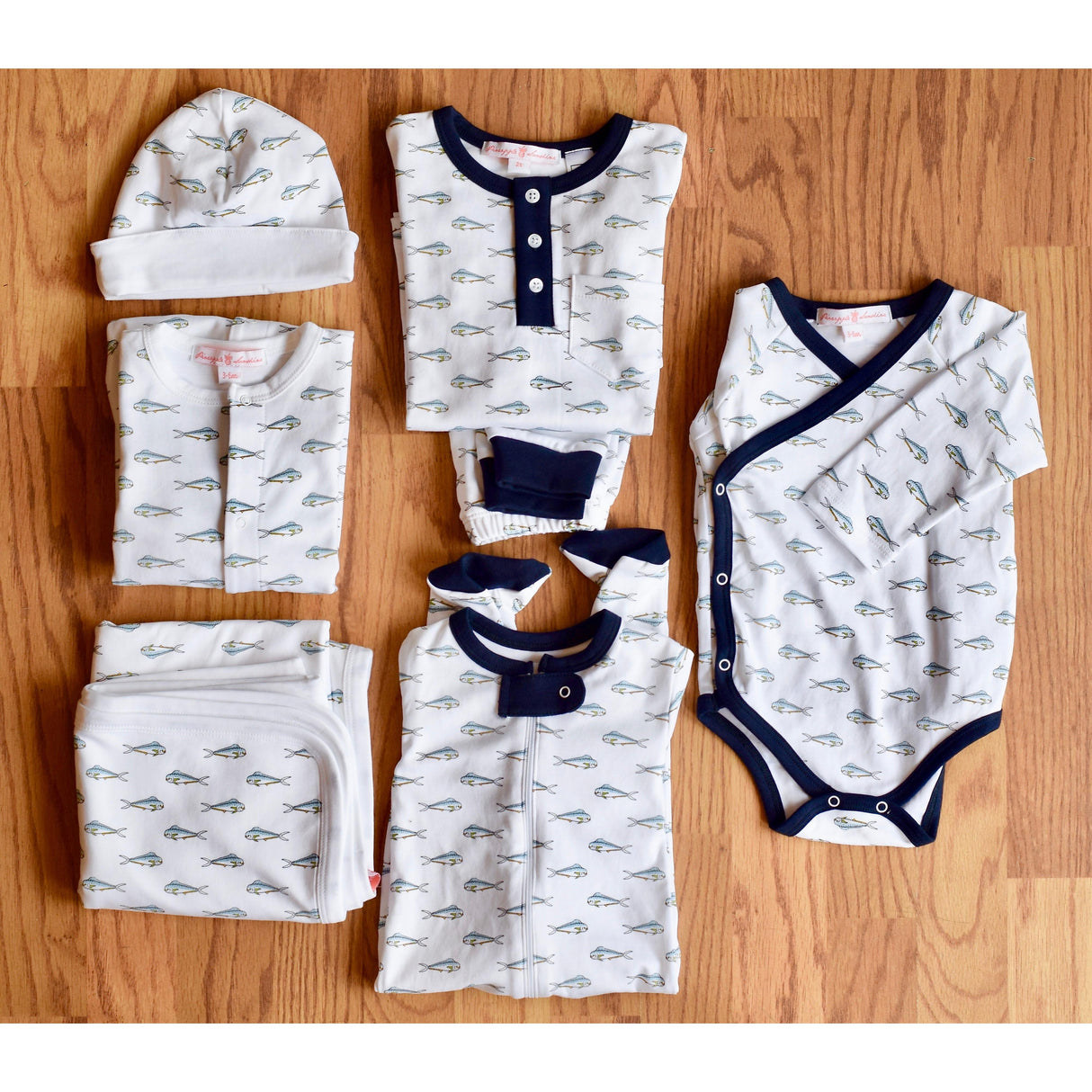 Mahi Mahi Footie - HoneyBug 