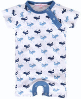 Landon Whale Romper - HoneyBug 