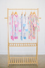 Ditsy Blue Floral Zippy - HoneyBug 