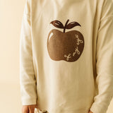Organic Long Sleeve Tee & Pant Set - Apple Of My Eye - HoneyBug 