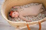 Knotted Baby Gown - Sand - HoneyBug 