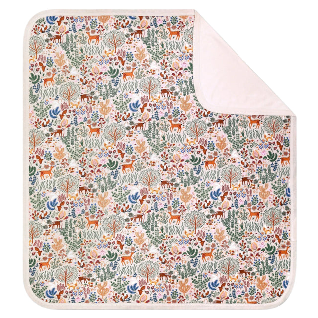 Bamboo Blend Baby Blanket - Boho Woodland - HoneyBug 