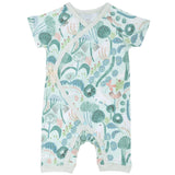 Bamboo Blend Kimono - Minty Bear Bloom - HoneyBug 