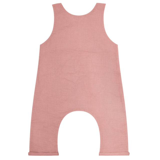 Muslin Jumpsuit - Terra Cotta - HoneyBug 