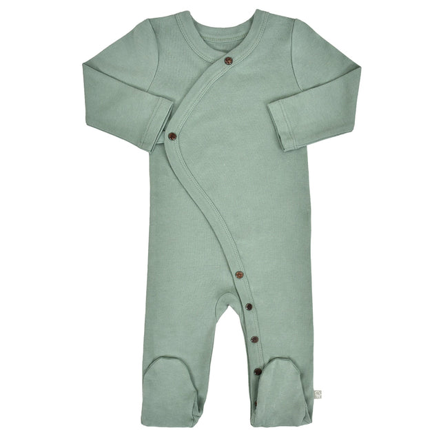 footie | Basil Green - HoneyBug 