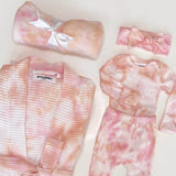 DUSTDYE ROSE ♡ swaddle