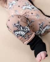 Bamboo Zip Romper | Desert Cowboy - HoneyBug 