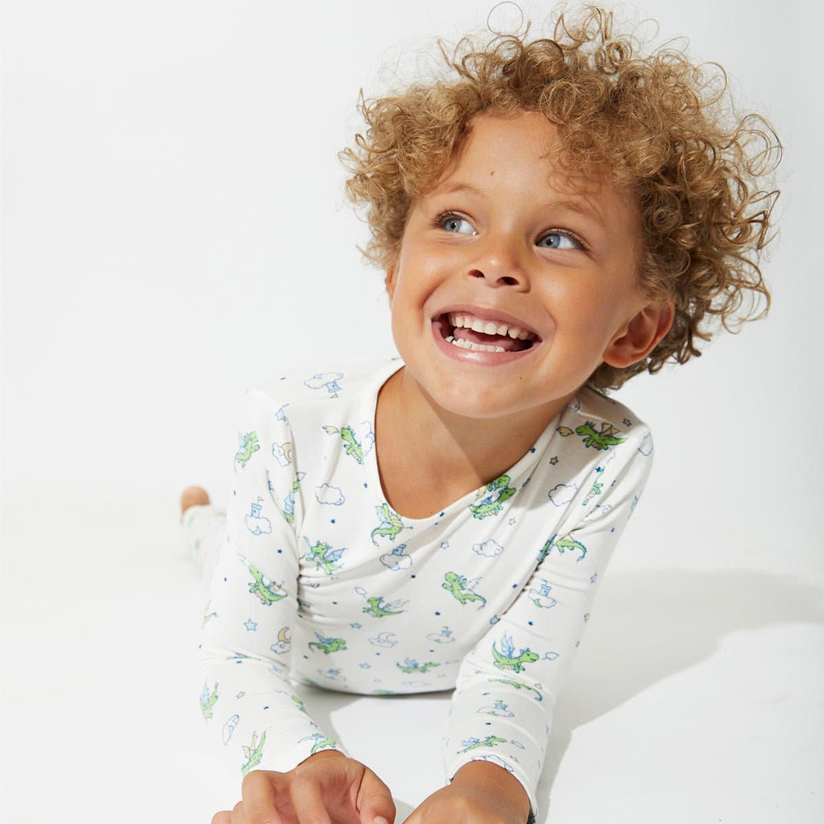 Dragon Bamboo Kids Pajamas - HoneyBug 