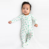 Dragonfly Bamboo Convertible Footie - HoneyBug 