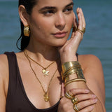 Adhara Cuban Chain Necklace - HoneyBug 