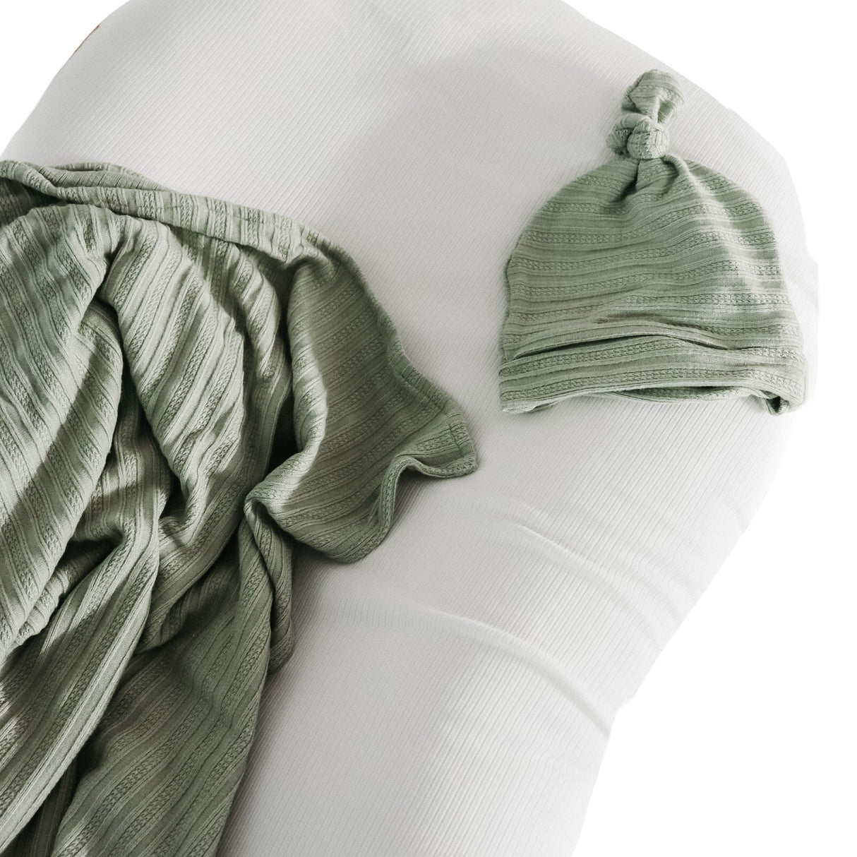 Pearl Ribbed Baby Lounger Cover