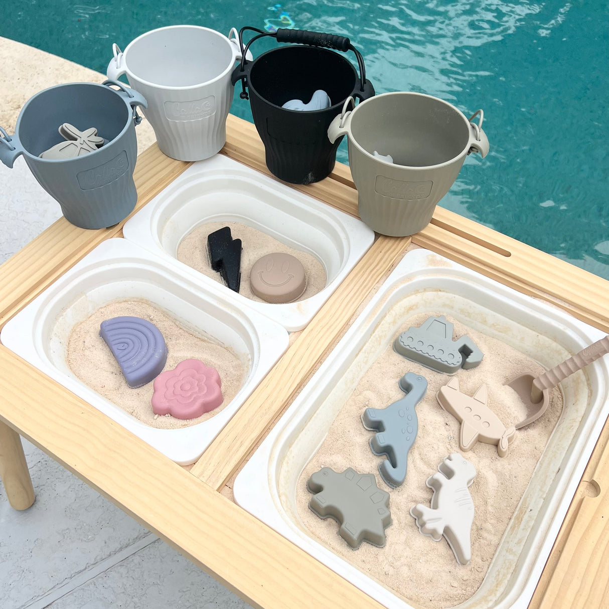 Dominic’s Dinos Silicone Beach Toy Set