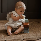 Silicone Cup stacking toy/Stacking toy