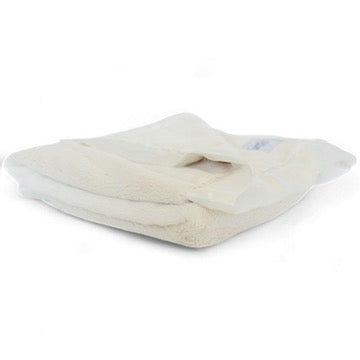 Luxury Satin Border Blanket - Ivory