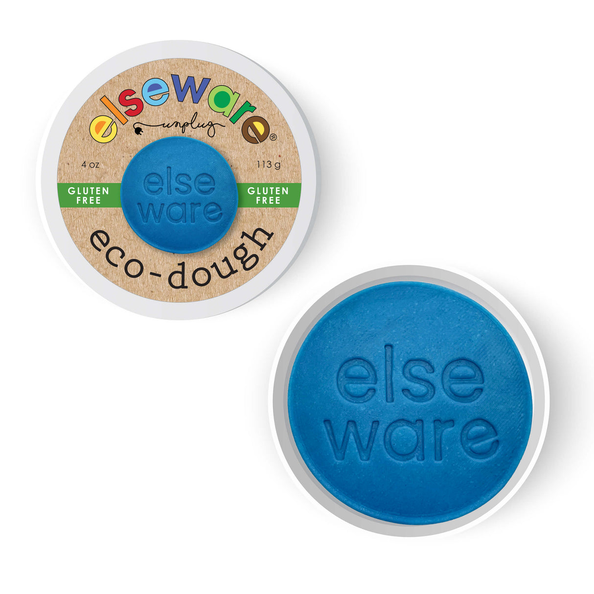 Eco-Dough 4pk GLUTEN FREE – Natural, Non-Toxic Sensory Toy