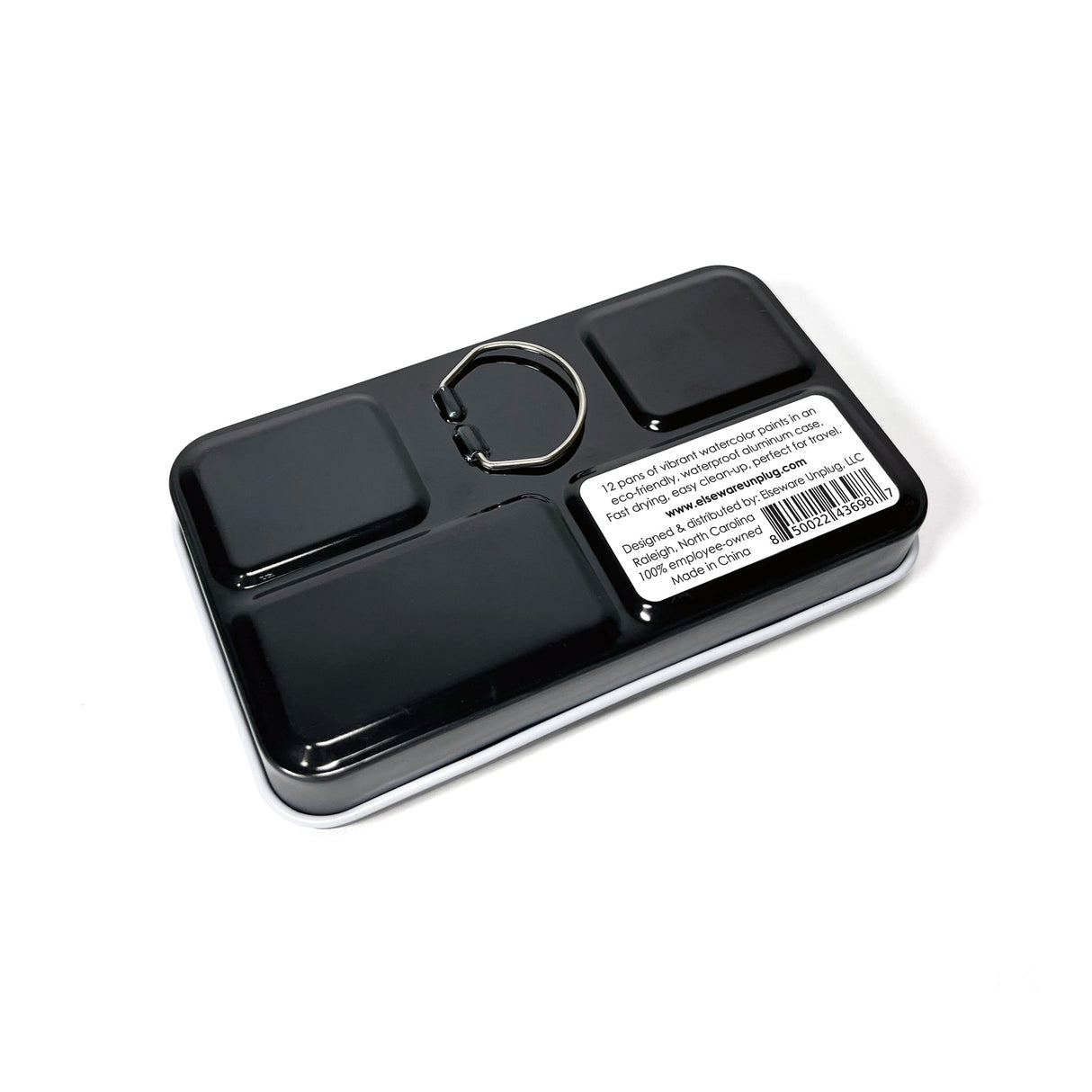 Watercolors – Metal Palette – 12 Colors – Travel Friendly