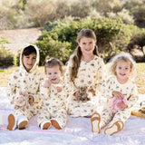 Bunny Workshop French Terry Kids Daywear Jogger Set - HoneyBug 