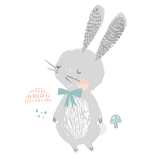 graphic bodysuit | spring bunny - HoneyBug 