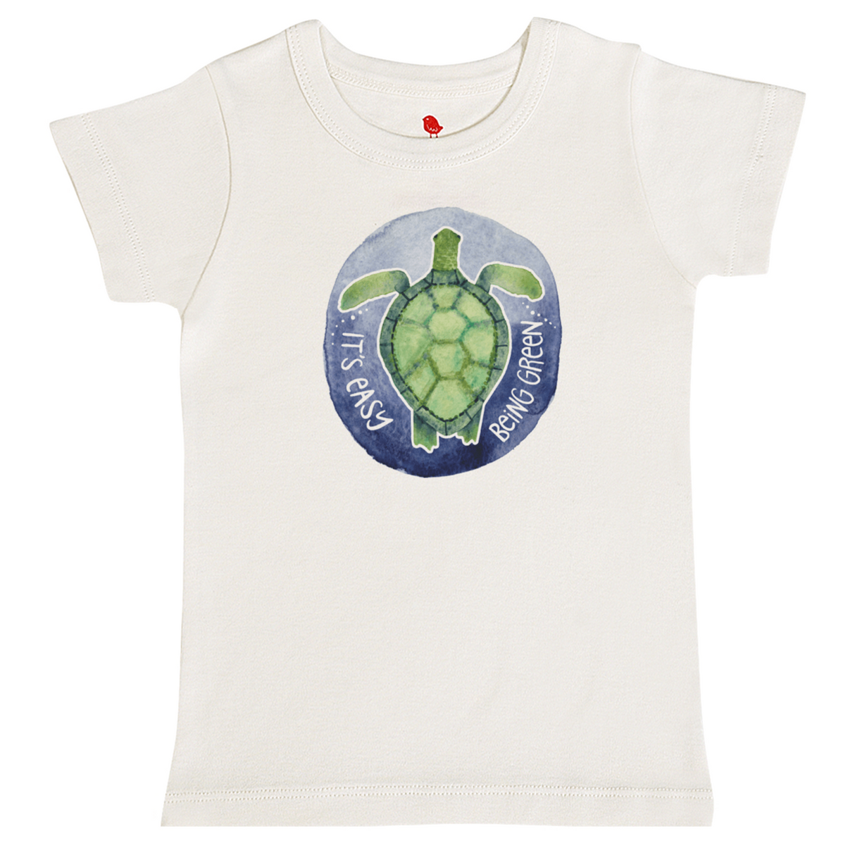 graphic tee | turtle easy green - HoneyBug 
