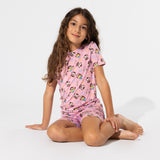 Despicable Me 4: Minions Always Popping Bamboo Kids Pajama Short Set - HoneyBug 