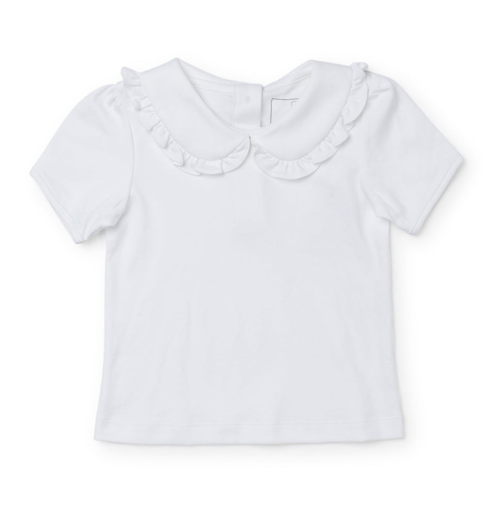 Emily Girls' Pima Cotton Short Sleeve Shirt - HoneyBug 