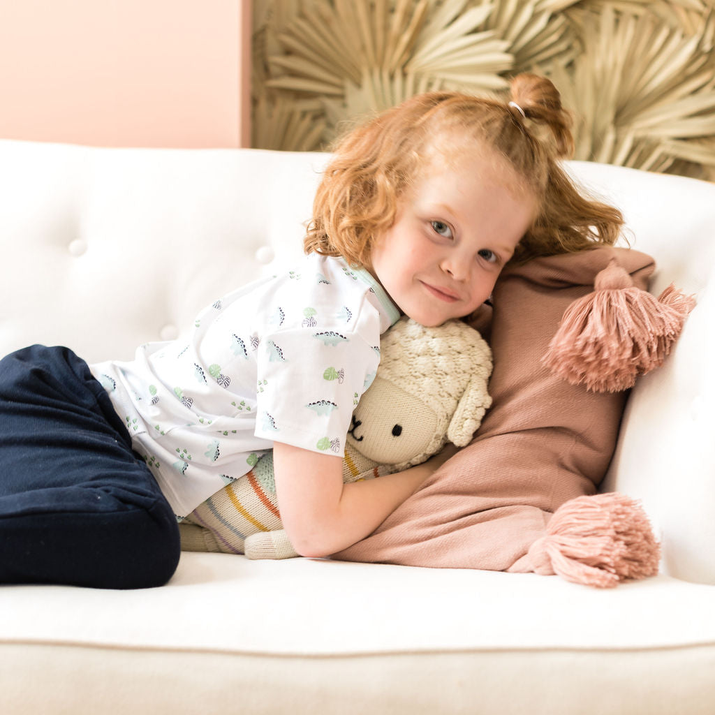 Dino Print Tee - HoneyBug 