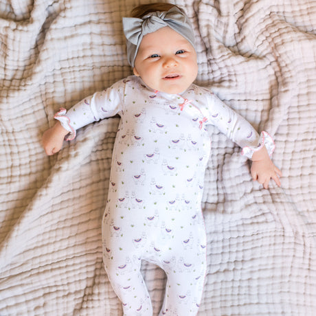 Alex the Alpaca Footie - HoneyBug 