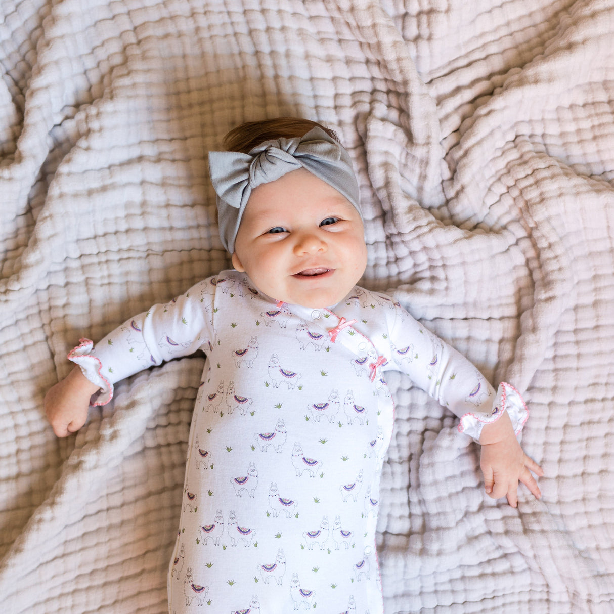 Alex the Alpaca Footie - HoneyBug 